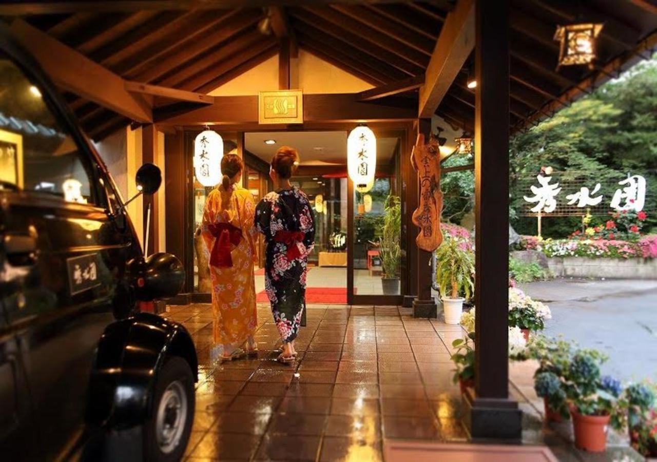 Hotel Ikaho Syusuien Shibukawa Exterior foto
